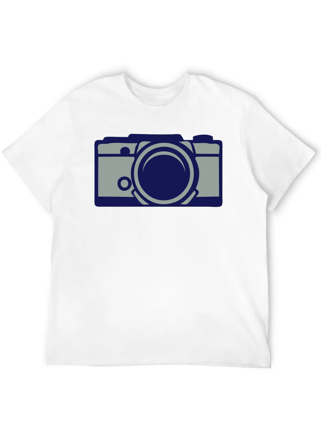 1201 Old Camera Basic Graphic T-Shirt – Daily Comfort In Soft Cotton