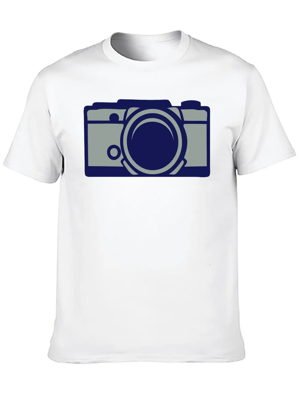 1201 Old Camera Basic Graphic T-Shirt – Daily Comfort In Soft Cotton