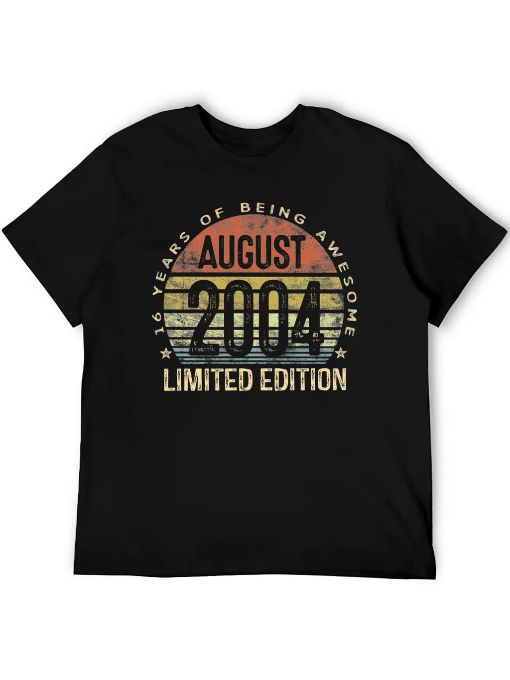 16 Years Of Being Awesome Bday N Timeless Short Sleeve Tee – Comfy And Minimalist Design