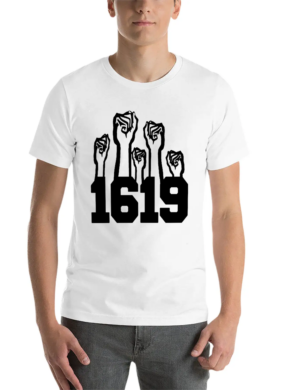 1619 Black Intelligence Relaxed Everyday Tee – Lightweight And Durable Cotton