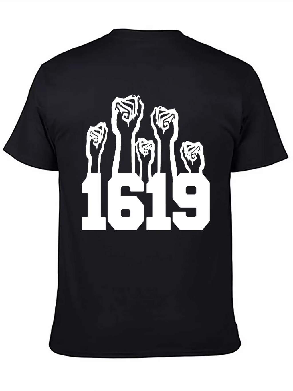 1619 Black Intelligence Relaxed Everyday Tee – Lightweight And Durable Cotton