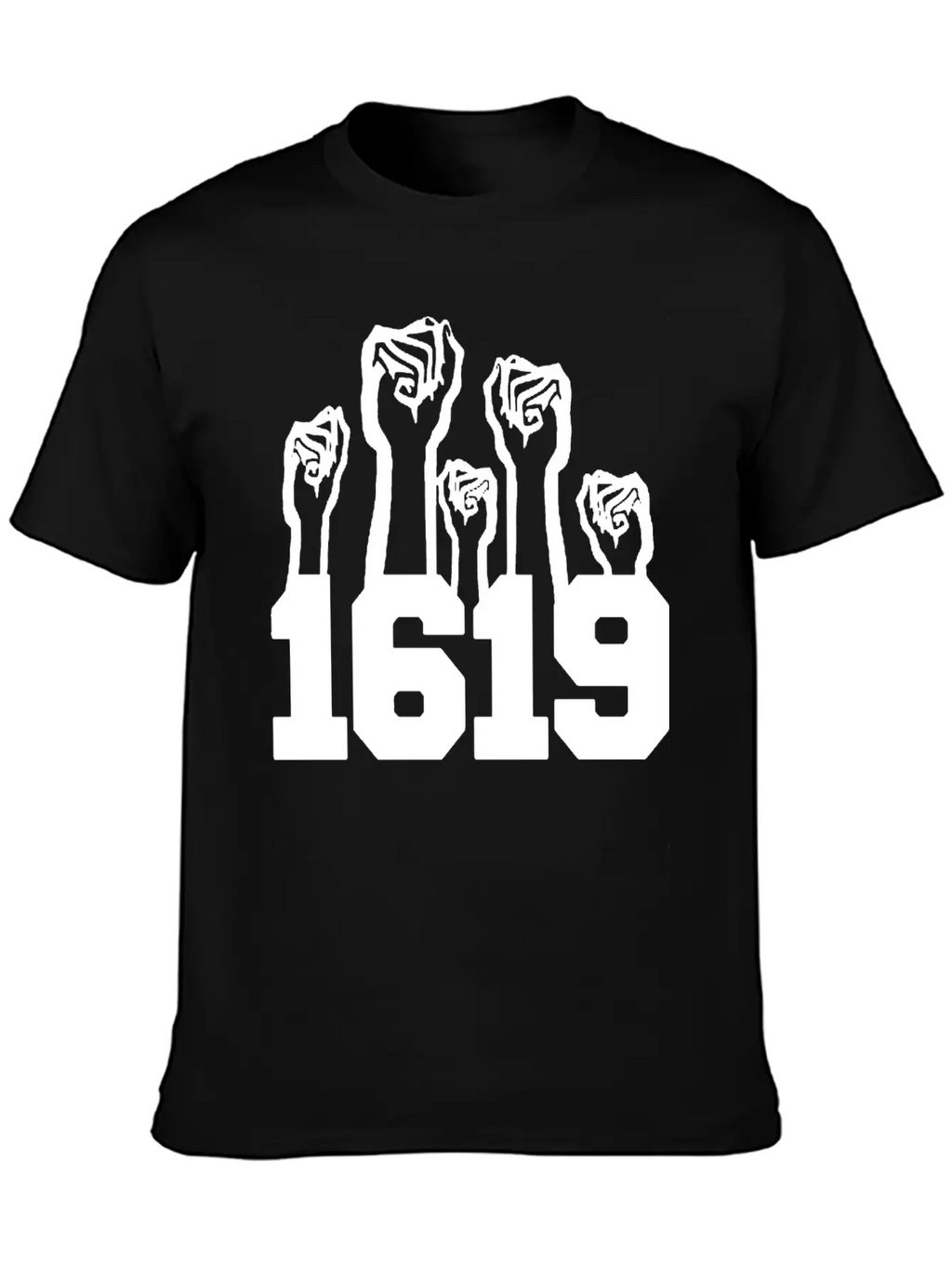 1619 Black Intelligence Relaxed Everyday Tee – Lightweight And Durable Cotton