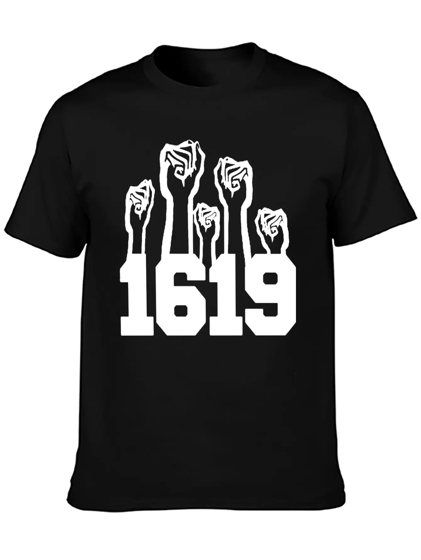 1619 Black Intelligence Relaxed Everyday Tee – Lightweight And Durable Cotton