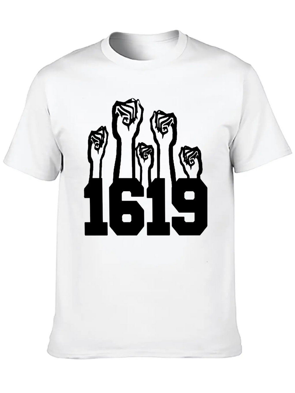 1619 Black Intelligence Relaxed Everyday Tee – Lightweight And Durable Cotton
