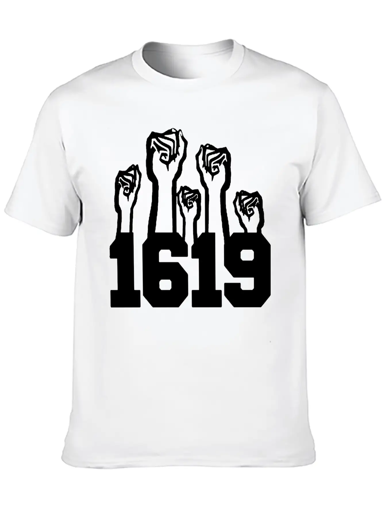 1619 Black Intelligence Relaxed Everyday Tee – Lightweight And Durable Cotton