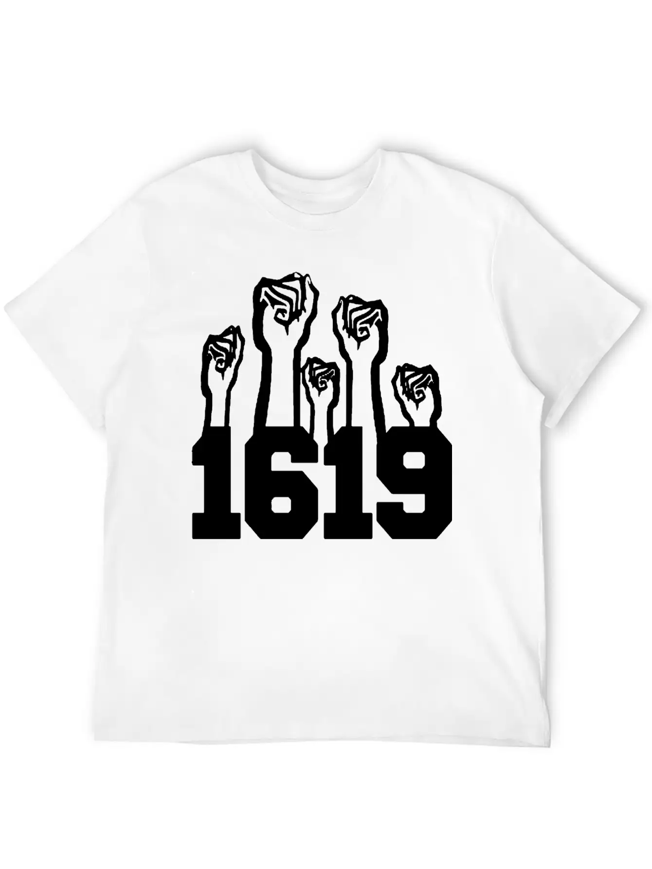 1619 Black Intelligence Relaxed Everyday Tee – Lightweight And Durable Cotton