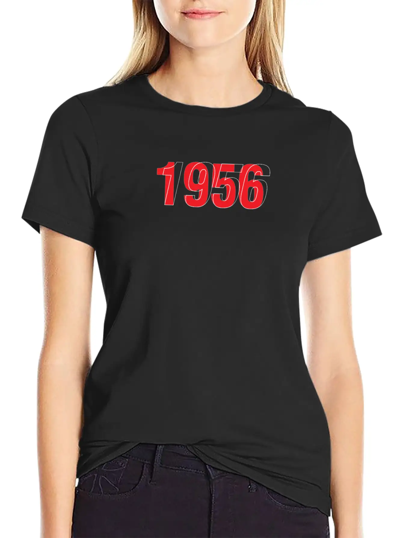 1956 Streetwear Timeless Short Sleeve Tee – Comfy And Minimalist Design