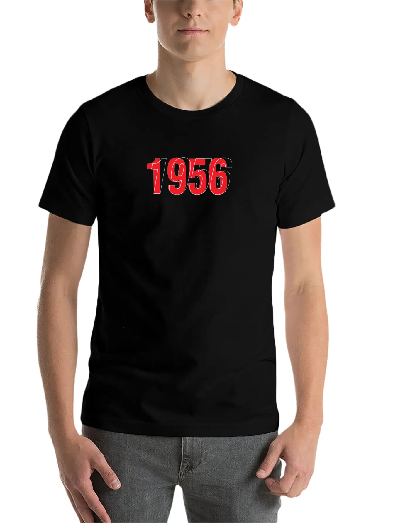 1956 Streetwear Timeless Short Sleeve Tee – Comfy And Minimalist Design
