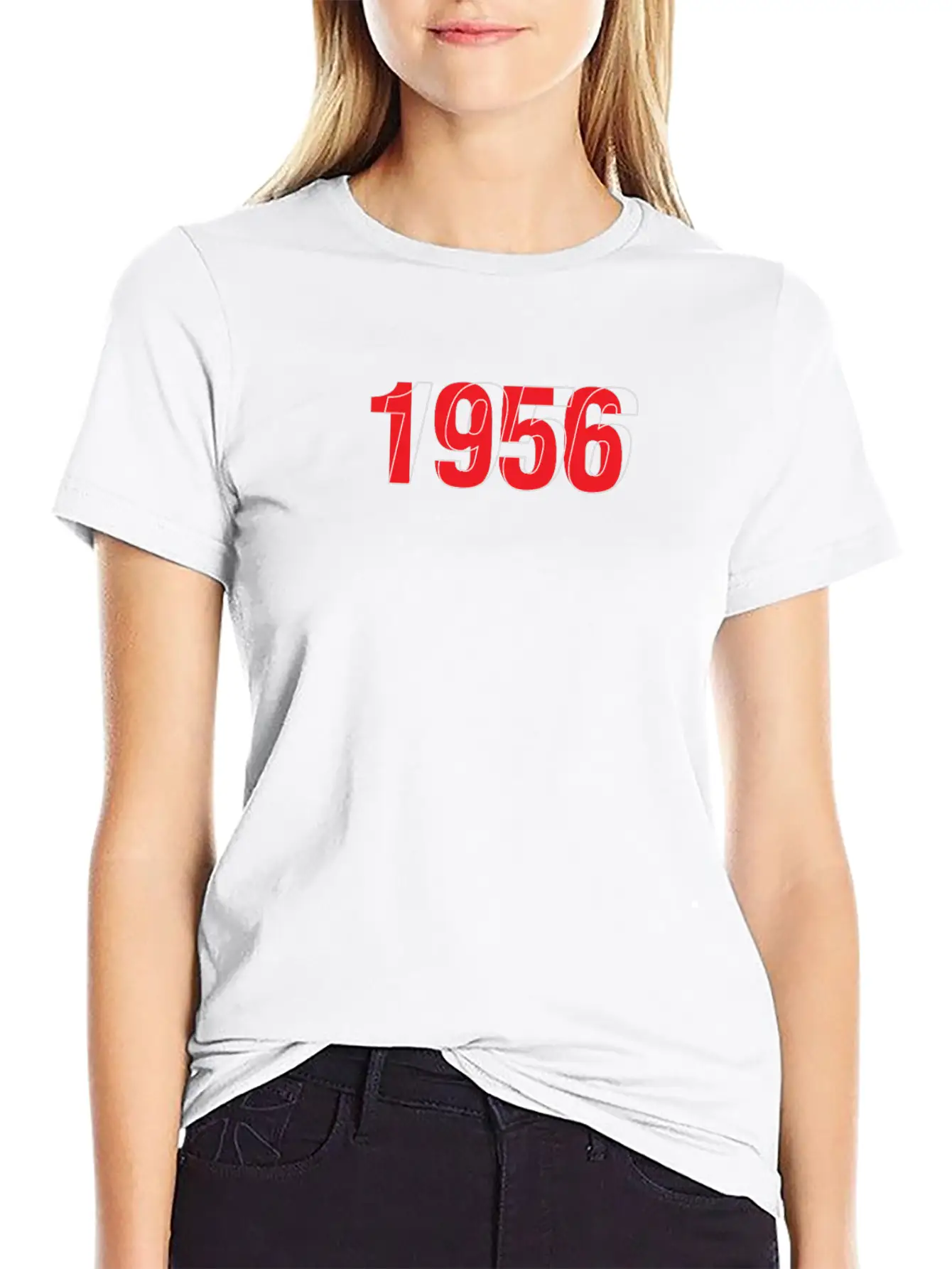 1956 Streetwear Timeless Short Sleeve Tee – Comfy And Minimalist Design