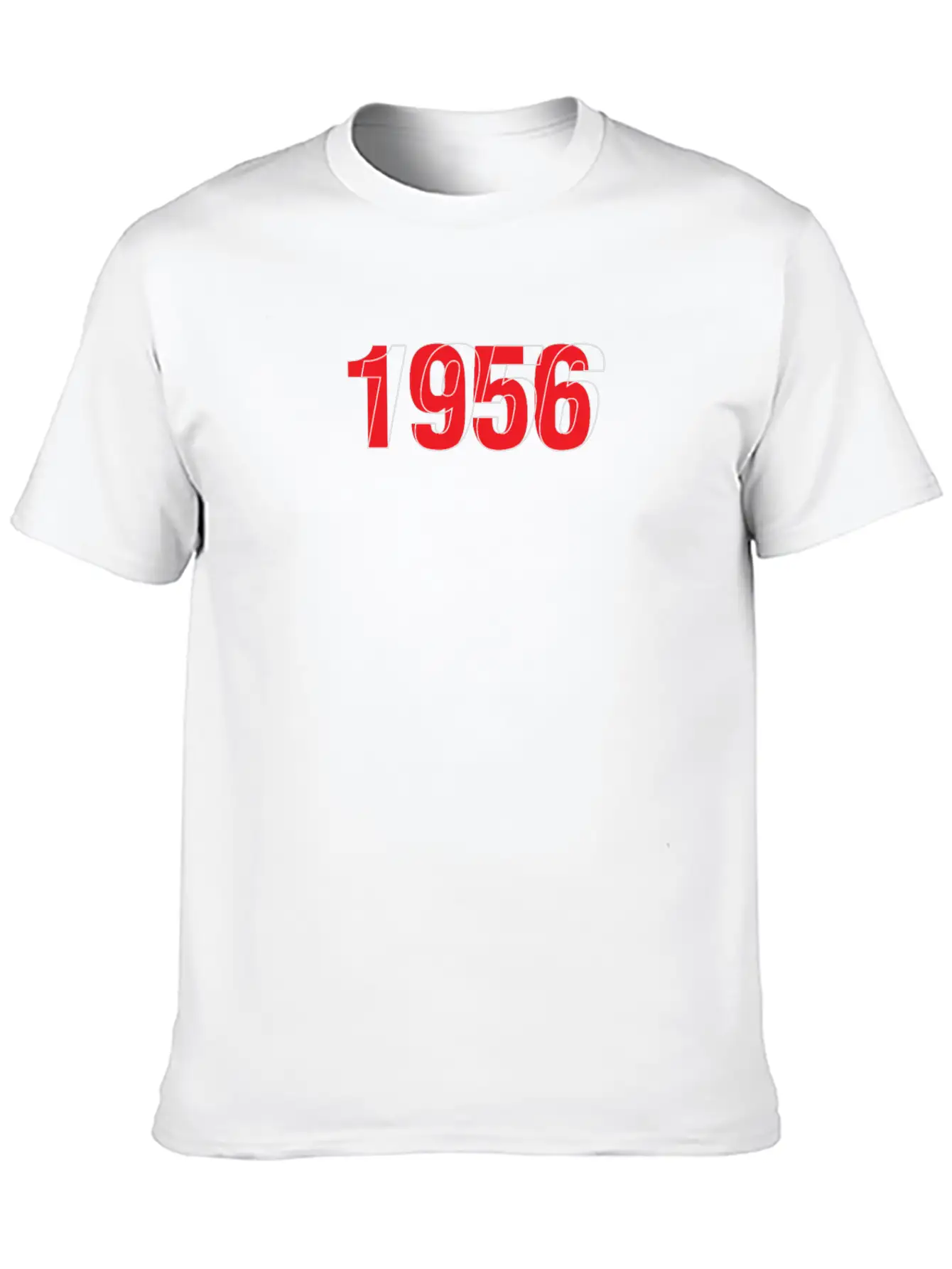 1956 Streetwear Timeless Short Sleeve Tee – Comfy And Minimalist Design