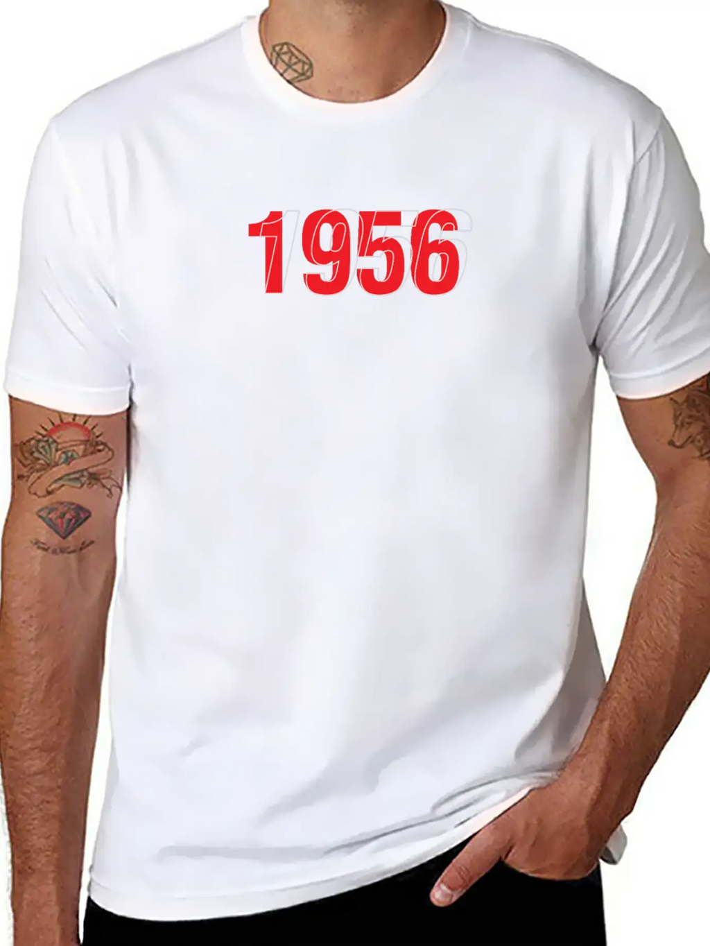 1956 Streetwear Timeless Short Sleeve Tee – Comfy And Minimalist Design