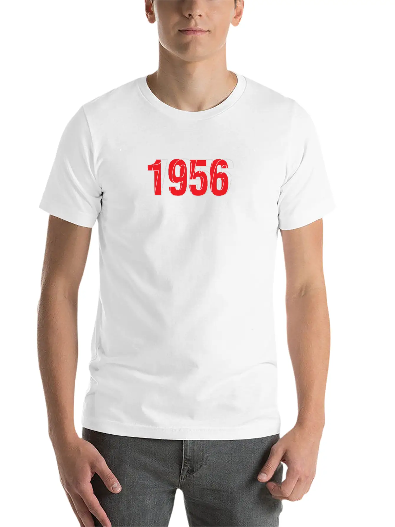 1956 Streetwear Timeless Short Sleeve Tee – Comfy And Minimalist Design