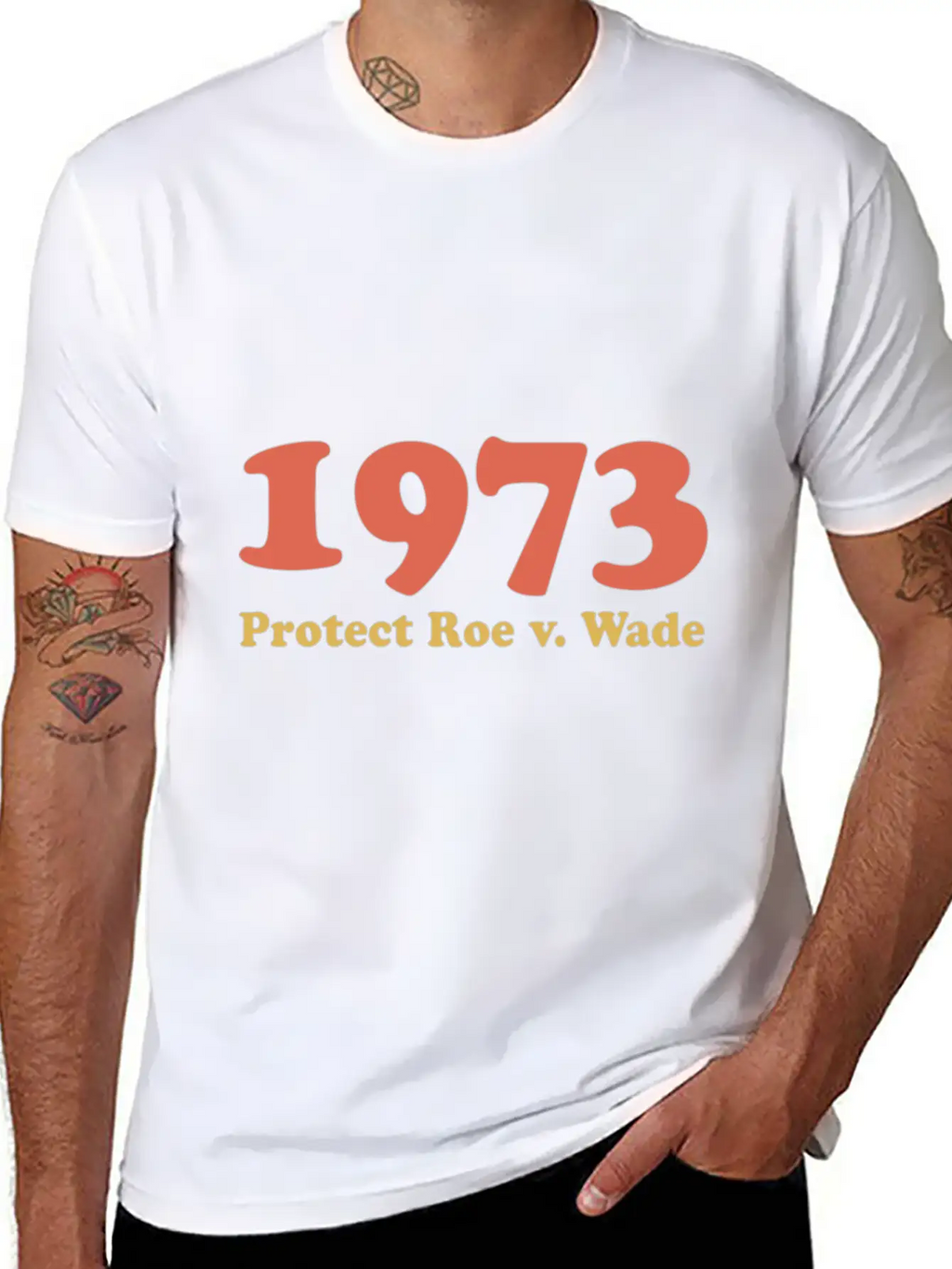 1973 Protect Roe Wade Comfortable Minimalist Graphic Tee – Summer Style Essential