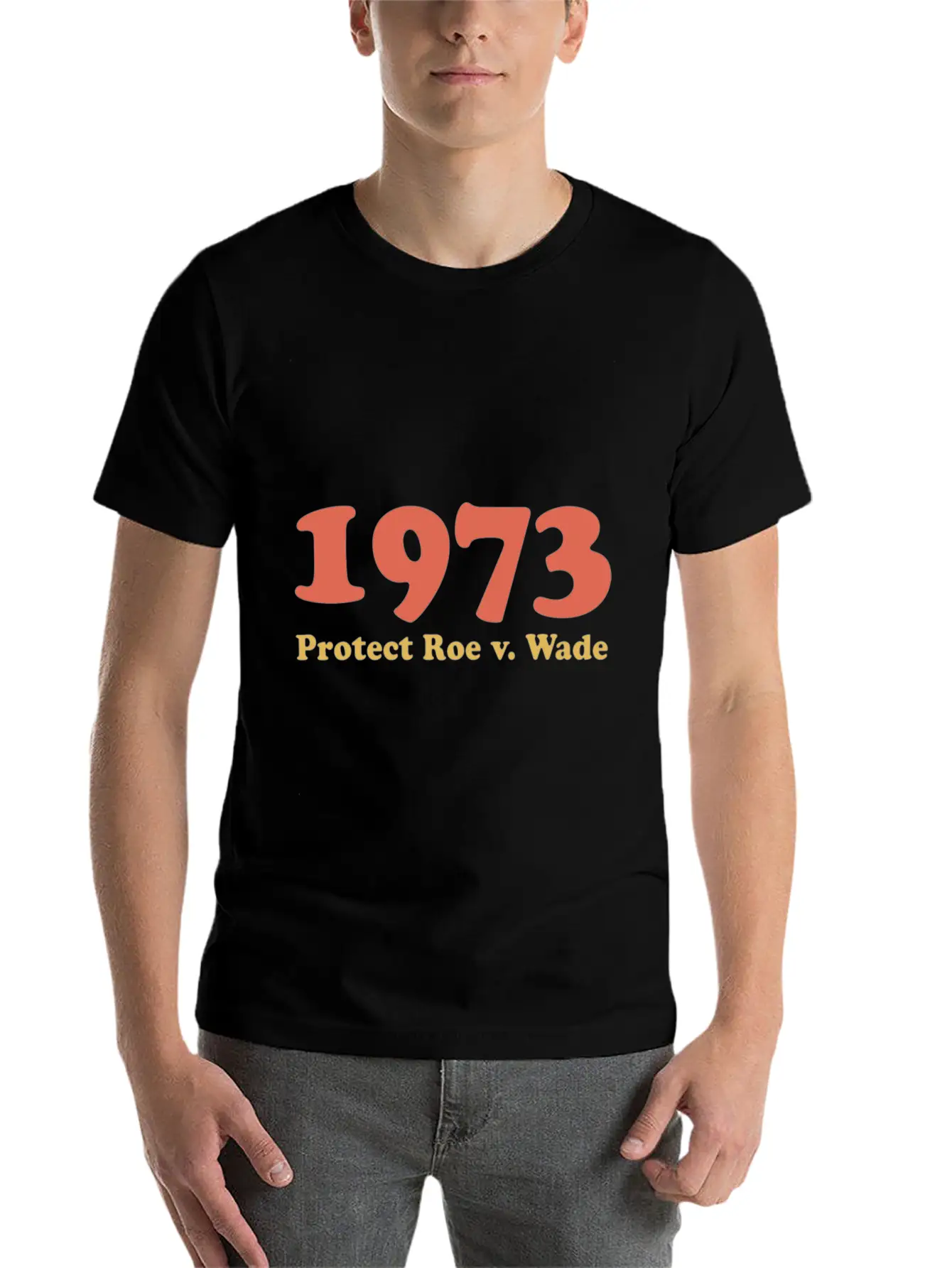 1973 Protect Roe Wade Comfortable Minimalist Graphic Tee – Summer Style Essential