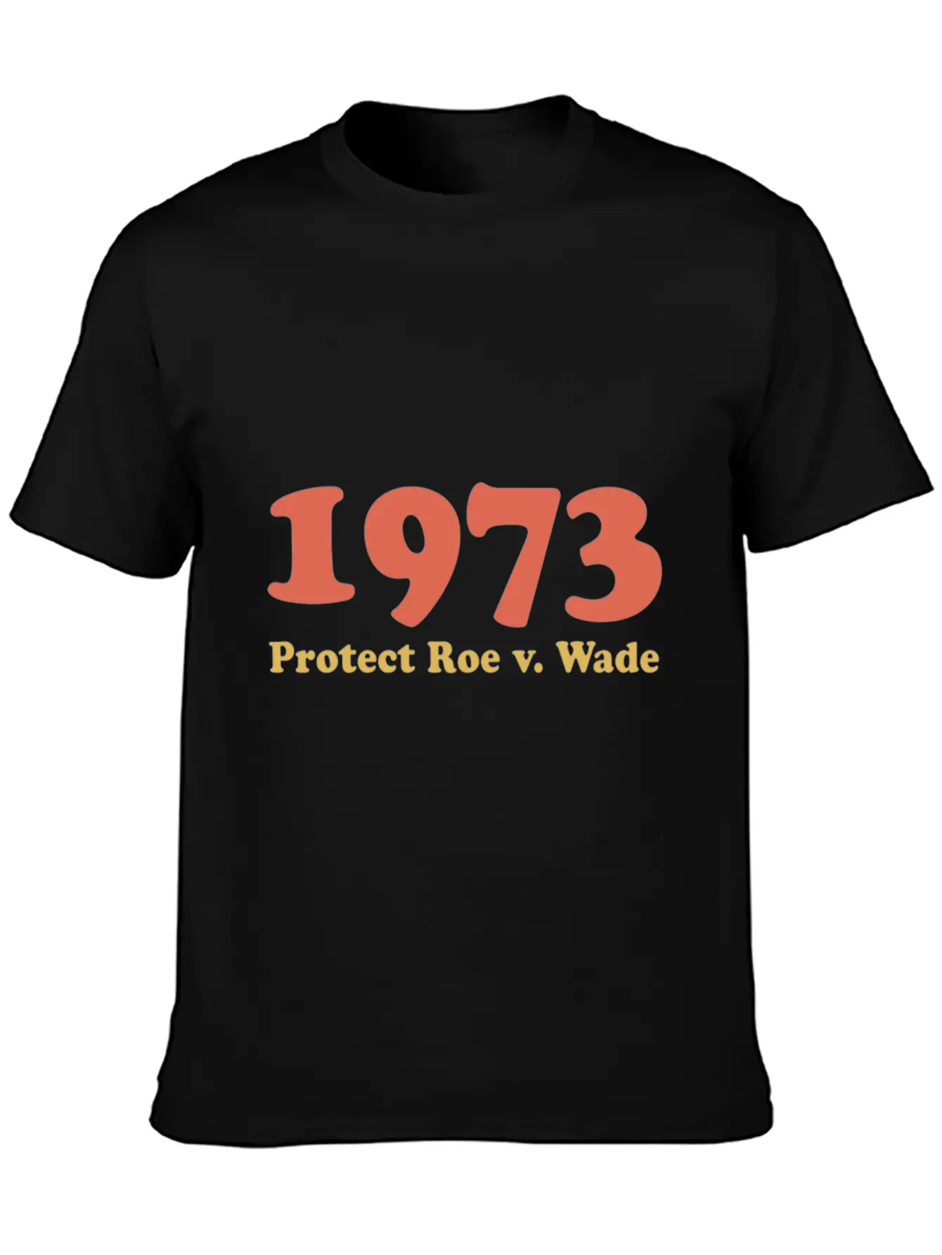 1973 Protect Roe Wade Comfortable Minimalist Graphic Tee – Summer Style Essential