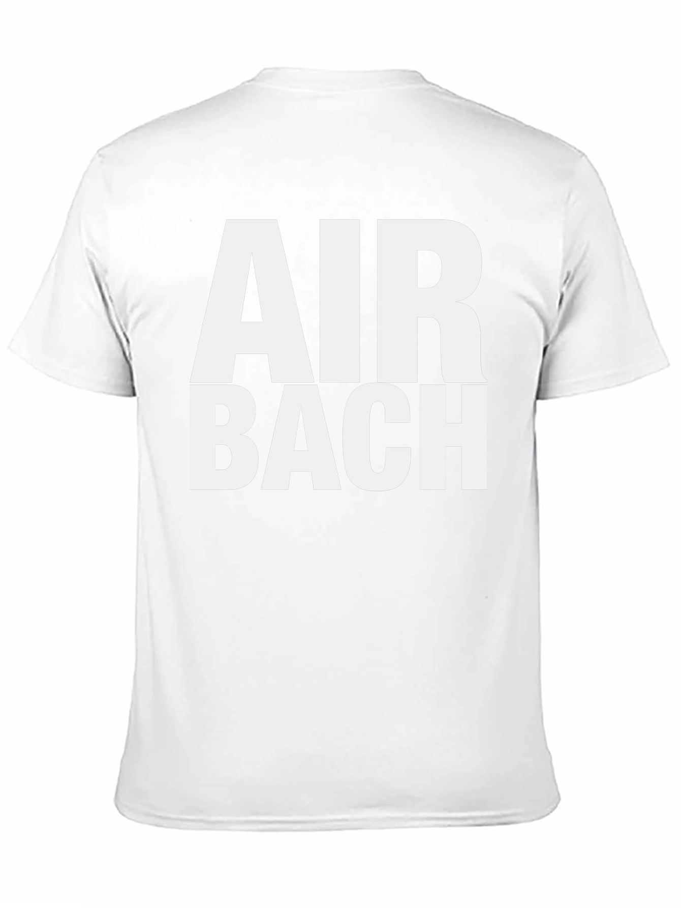 Air Bach Graphic T-Shirt - Black Cotton Tee