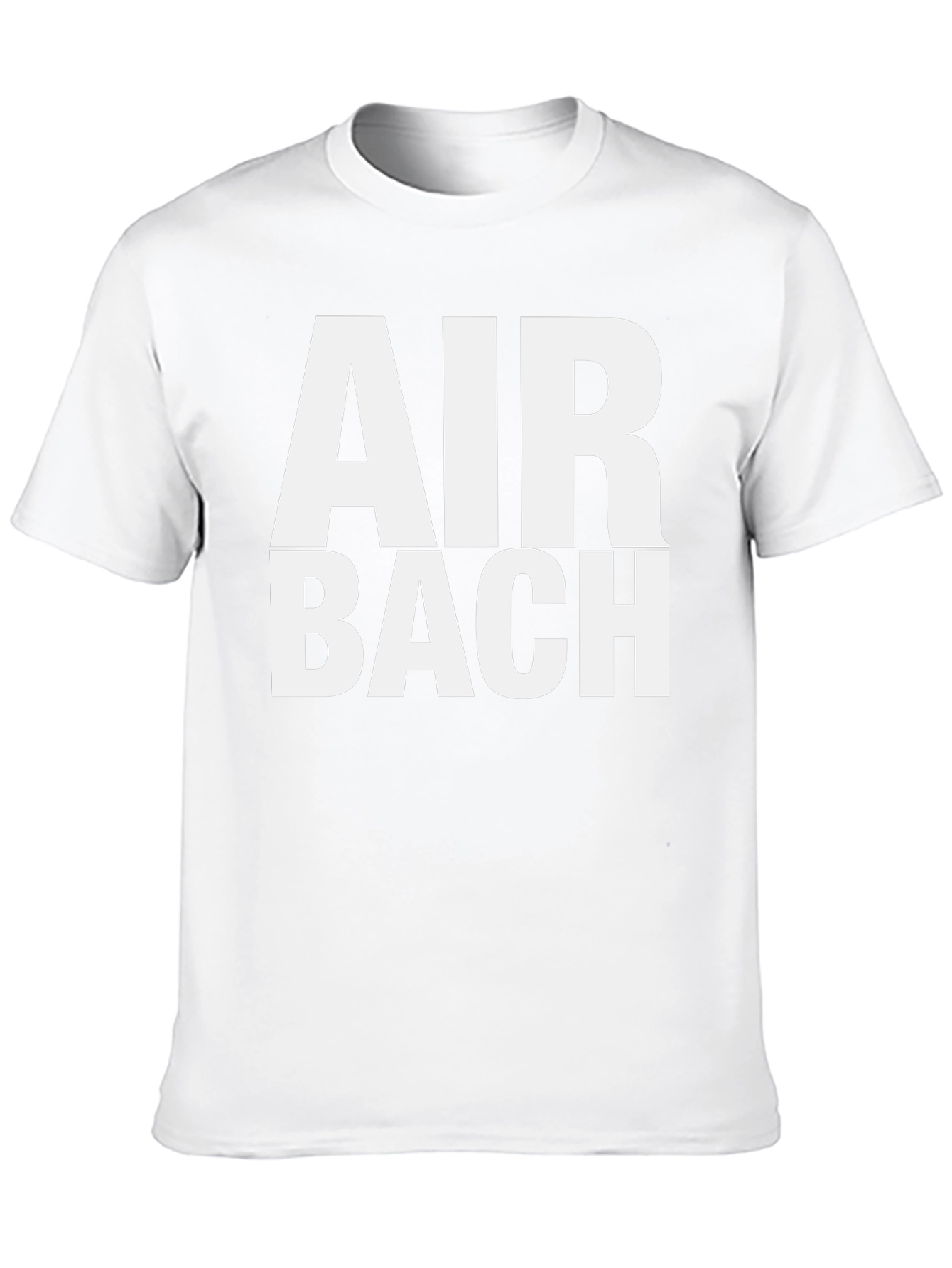 Air Bach Graphic T-Shirt - Black Cotton Tee