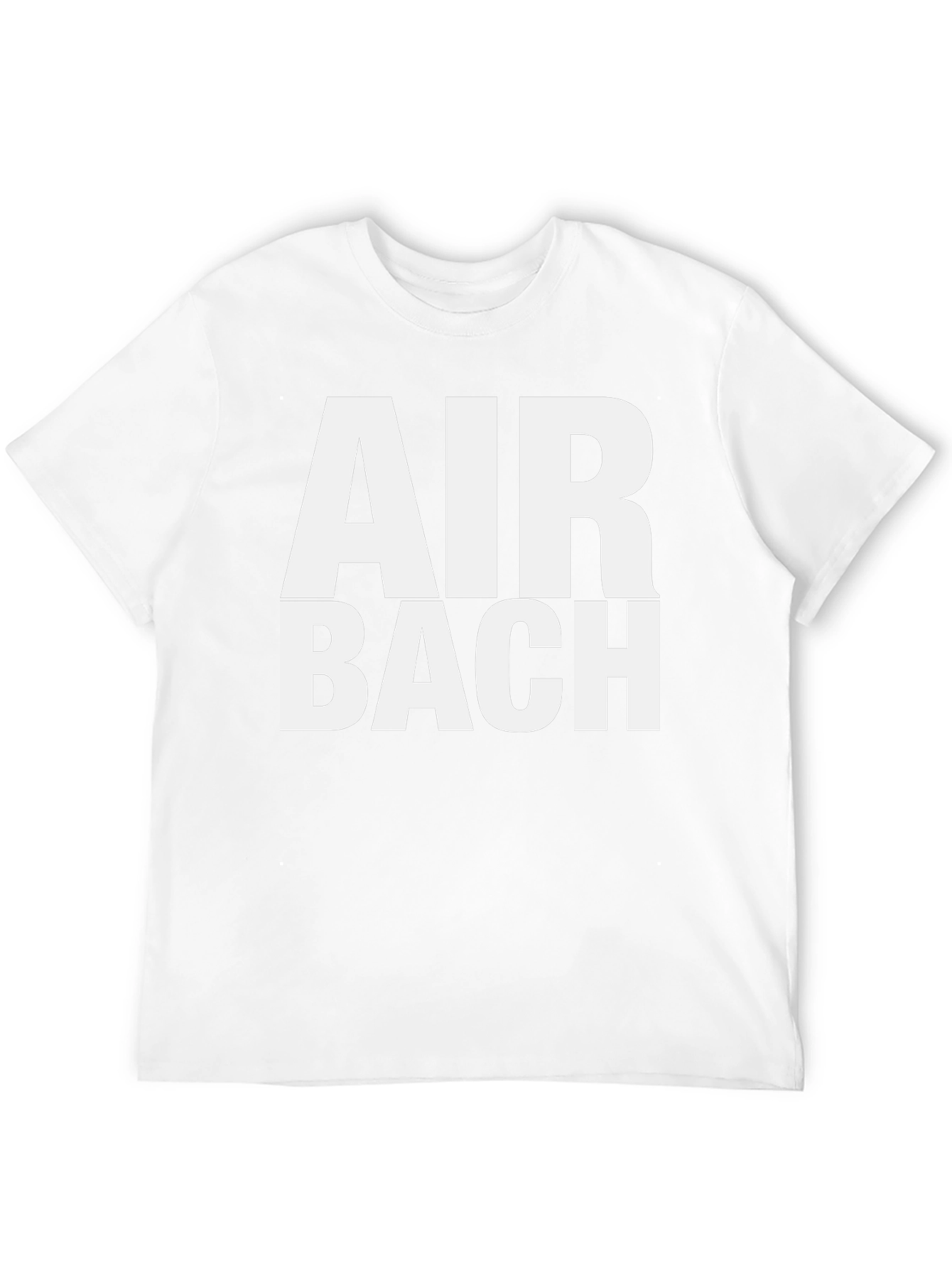 Air Bach Graphic T-Shirt - Black Cotton Tee