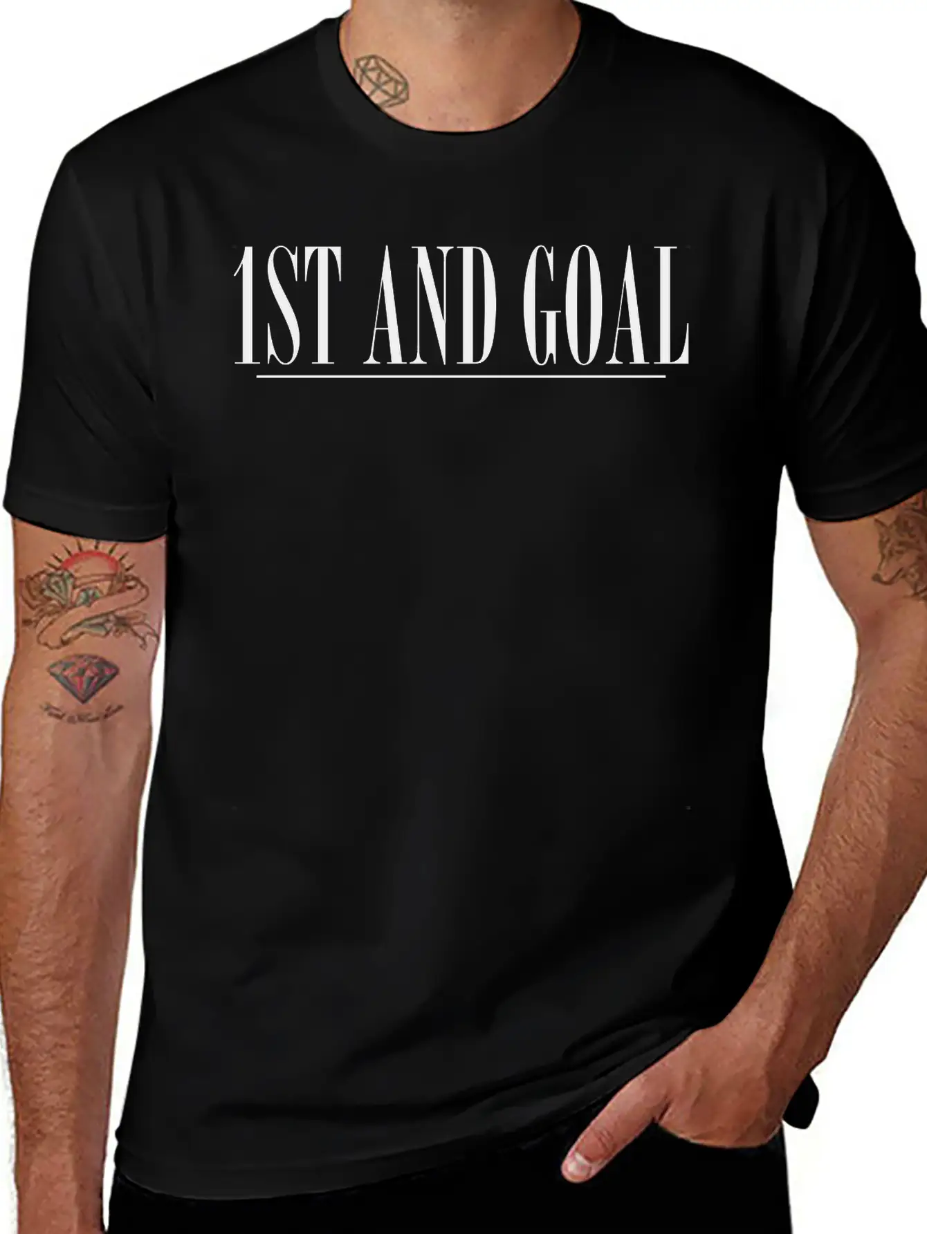 1st And Goal Classic Cotton Tee – Unisex Comfort For Any Season