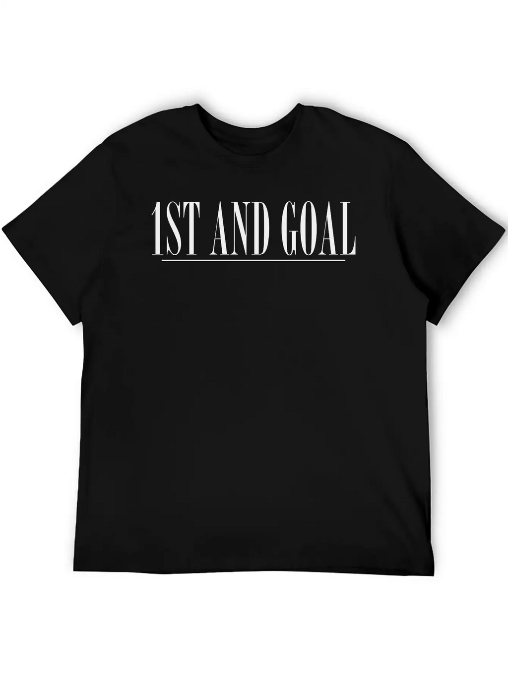 1st And Goal Classic Cotton Tee – Unisex Comfort For Any Season