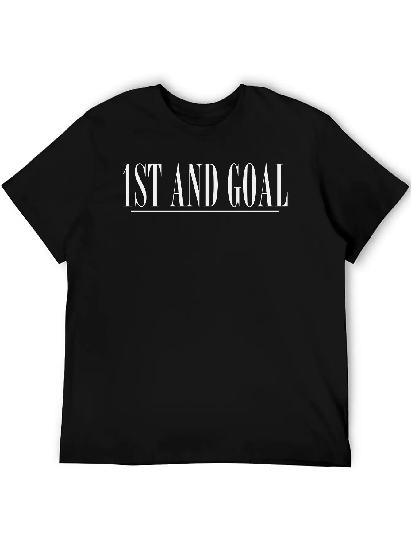 1st And Goal Classic Cotton Tee – Unisex Comfort For Any Season