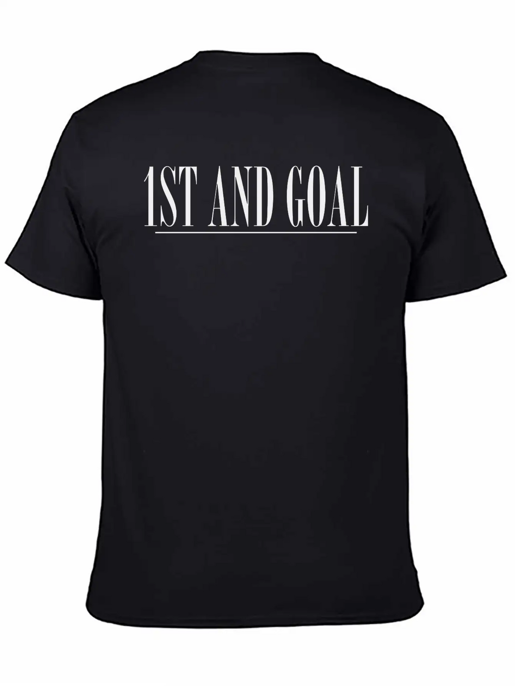 1st And Goal Classic Cotton Tee – Unisex Comfort For Any Season