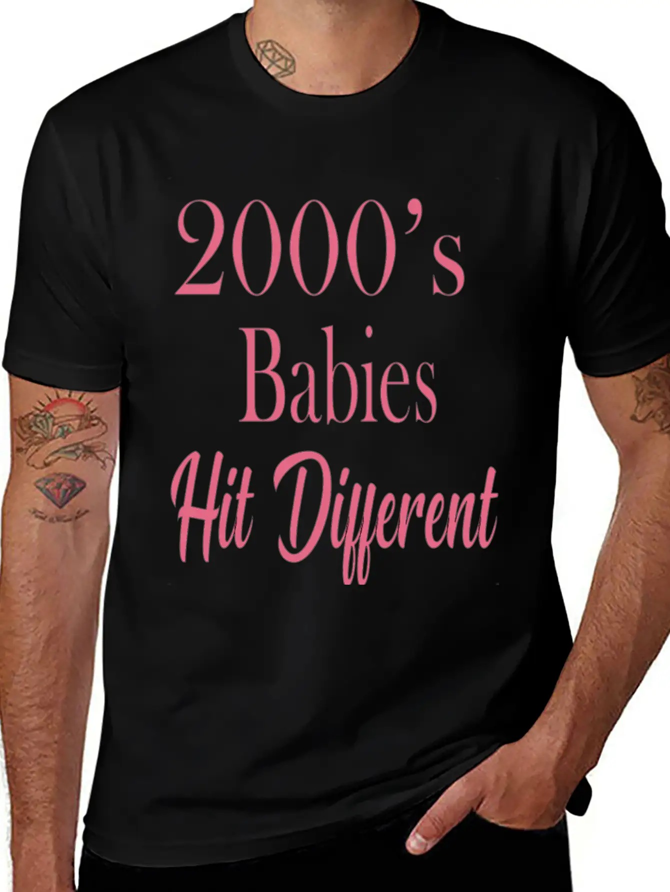 2000's Babies Hit Different, Best Gift For 2000's Classic Cotton Tee – Unisex Comfort For Any Season