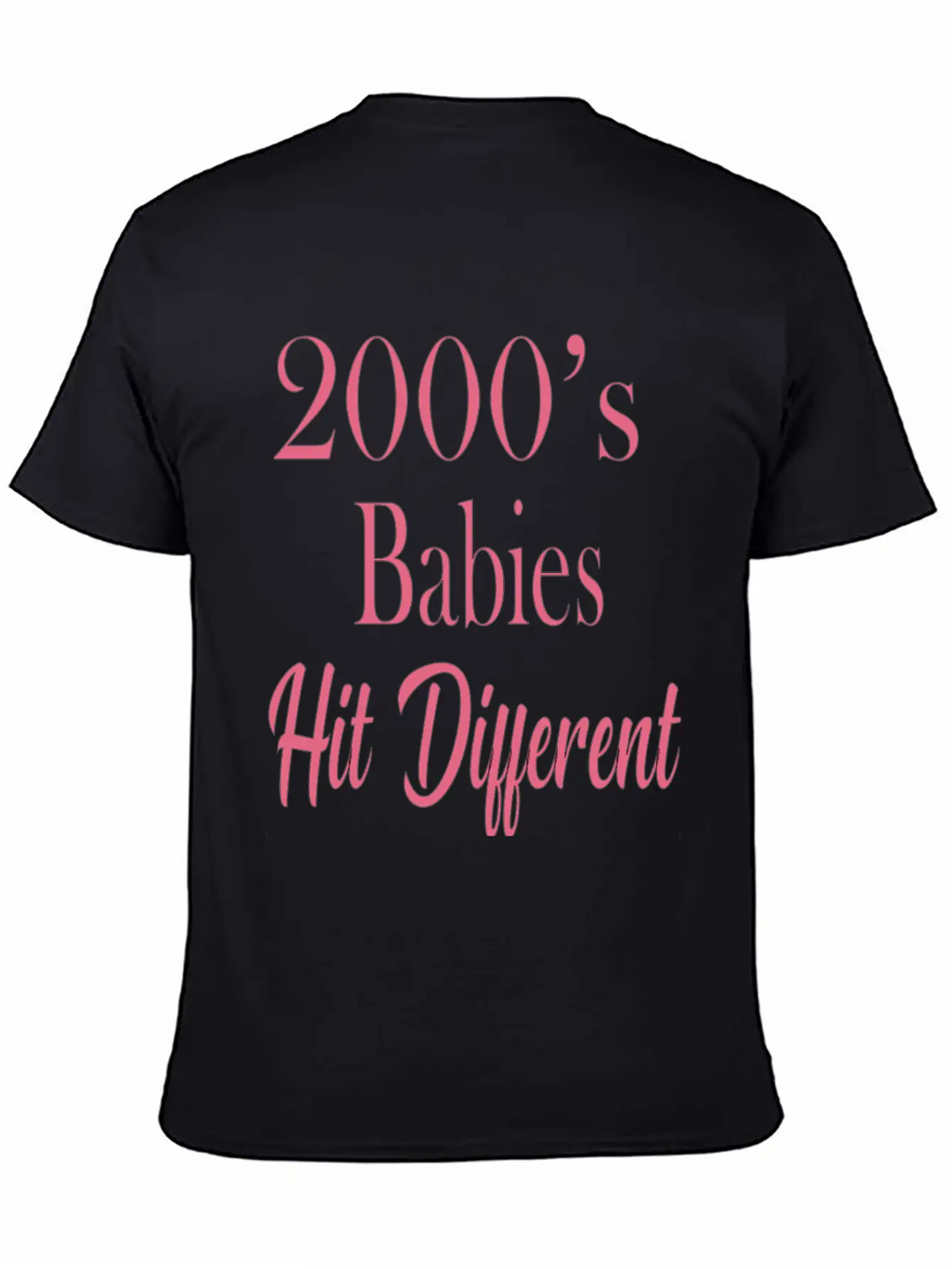 2000's Babies Hit Different, Best Gift For 2000's Classic Cotton Tee – Unisex Comfort For Any Season