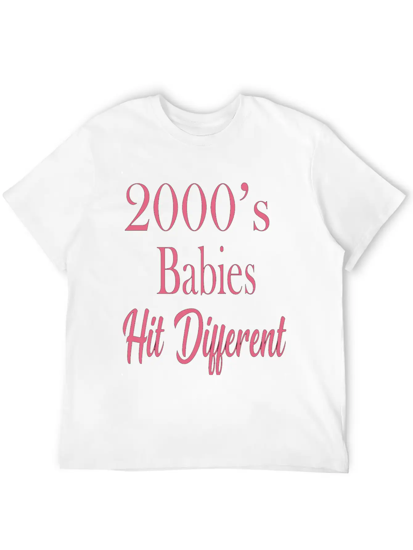 2000's Babies Hit Different, Best Gift For 2000's Classic Cotton Tee – Unisex Comfort For Any Season