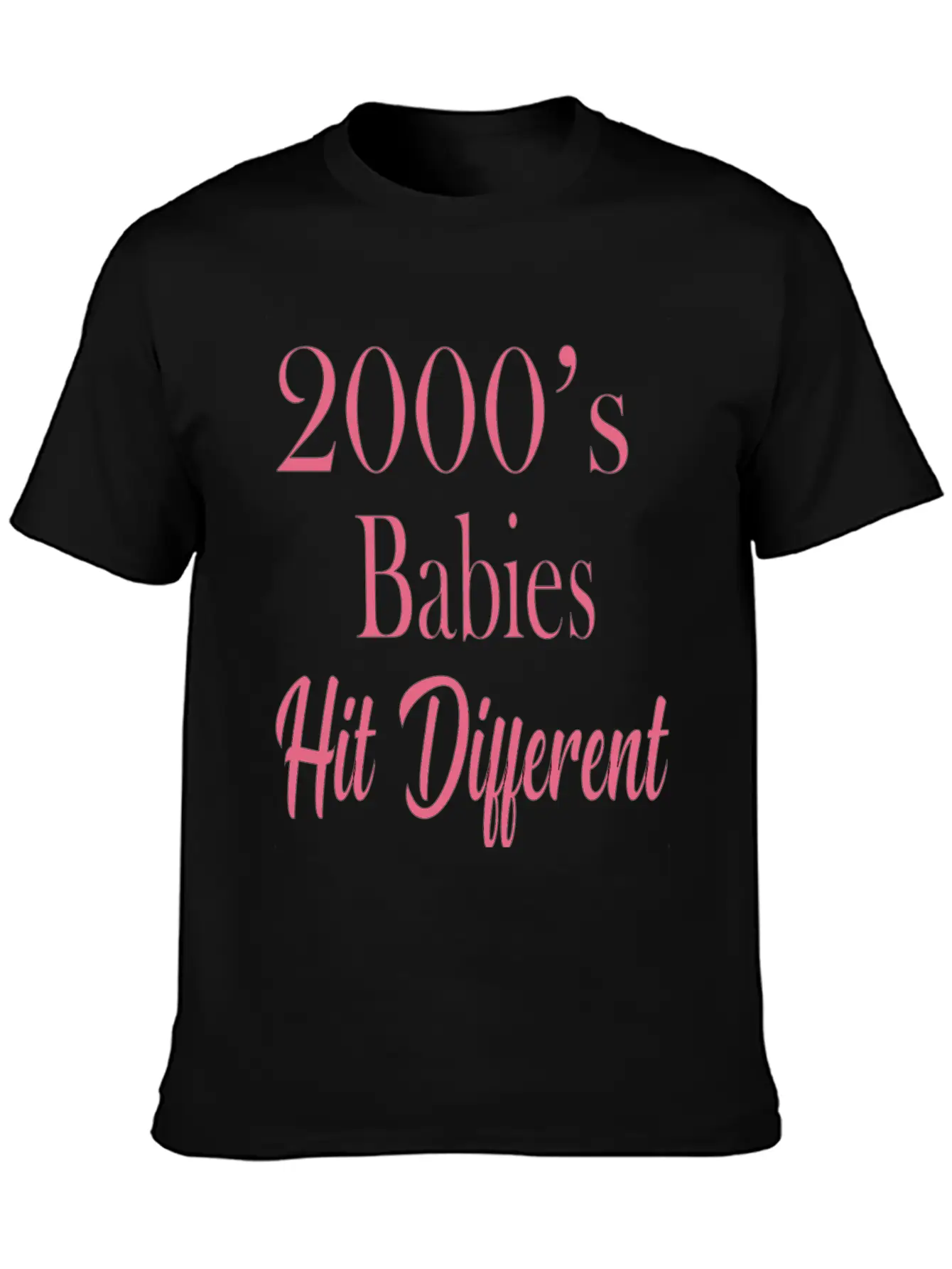 2000's Babies Hit Different, Best Gift For 2000's Classic Cotton Tee – Unisex Comfort For Any Season