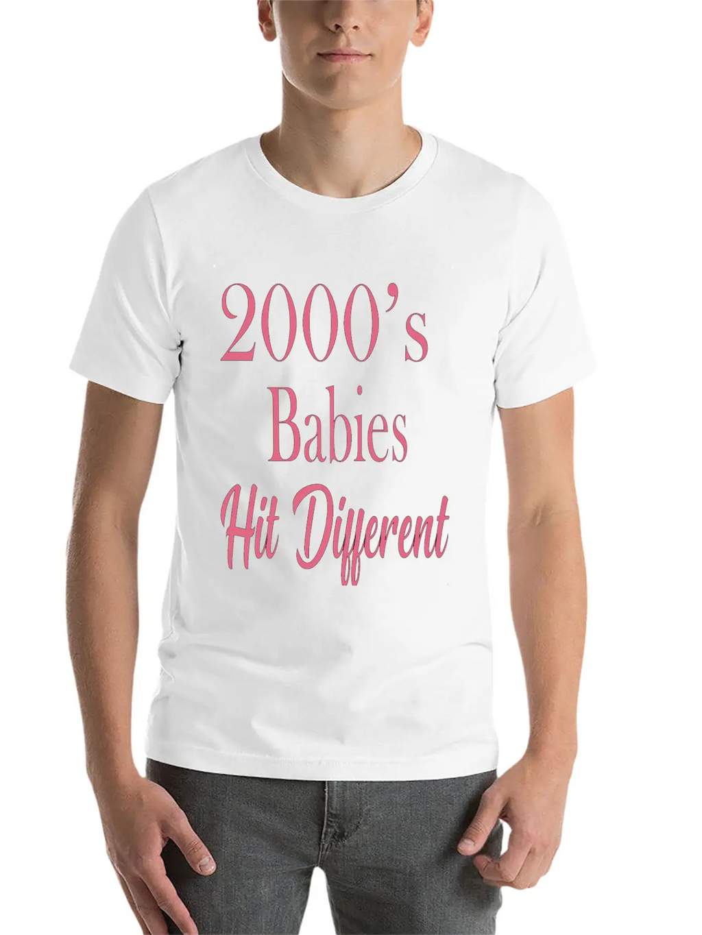 2000's Babies Hit Different, Best Gift For 2000's Classic Cotton Tee – Unisex Comfort For Any Season