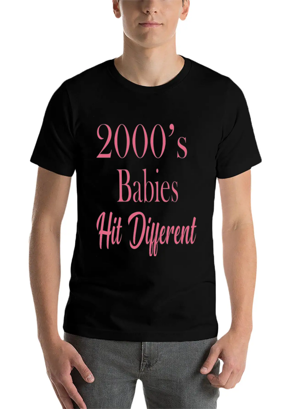 2000's Babies Hit Different, Best Gift For 2000's Classic Cotton Tee – Unisex Comfort For Any Season