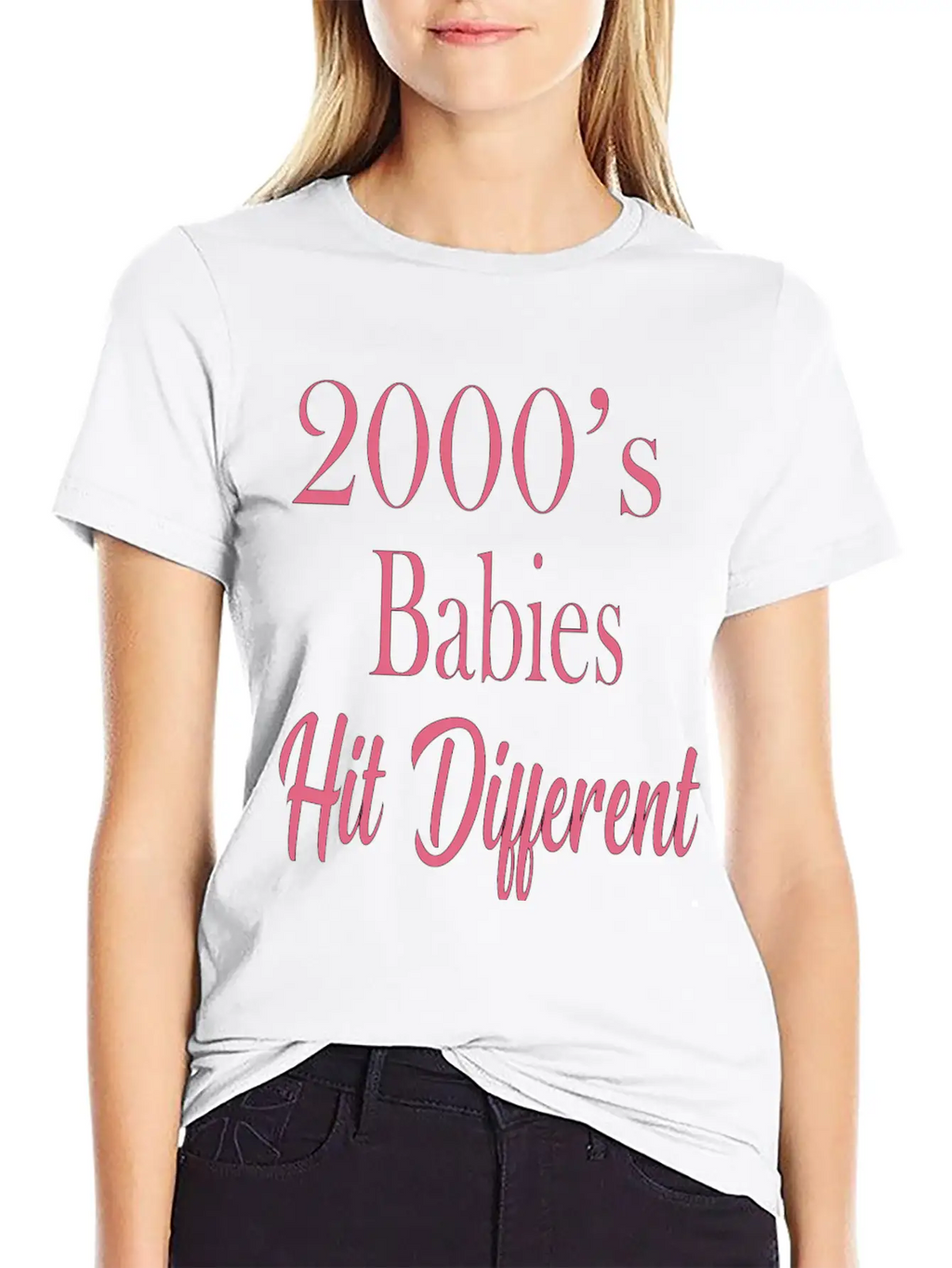 2000's Babies Hit Different, Best Gift For 2000's Classic Cotton Tee – Unisex Comfort For Any Season
