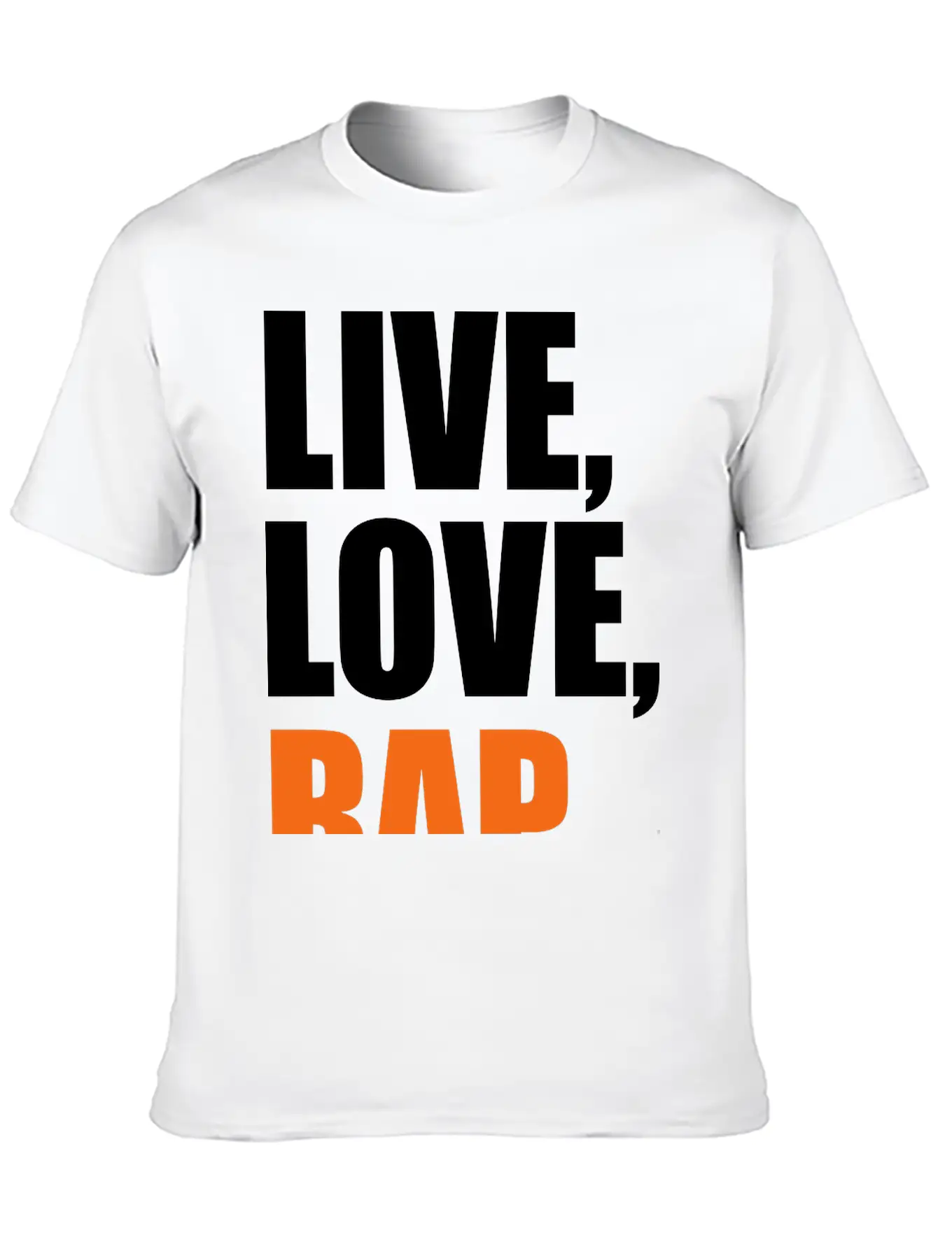 2541614 14562687 Rap Timeless Short Sleeve Tee – Comfy And Minimalist Design