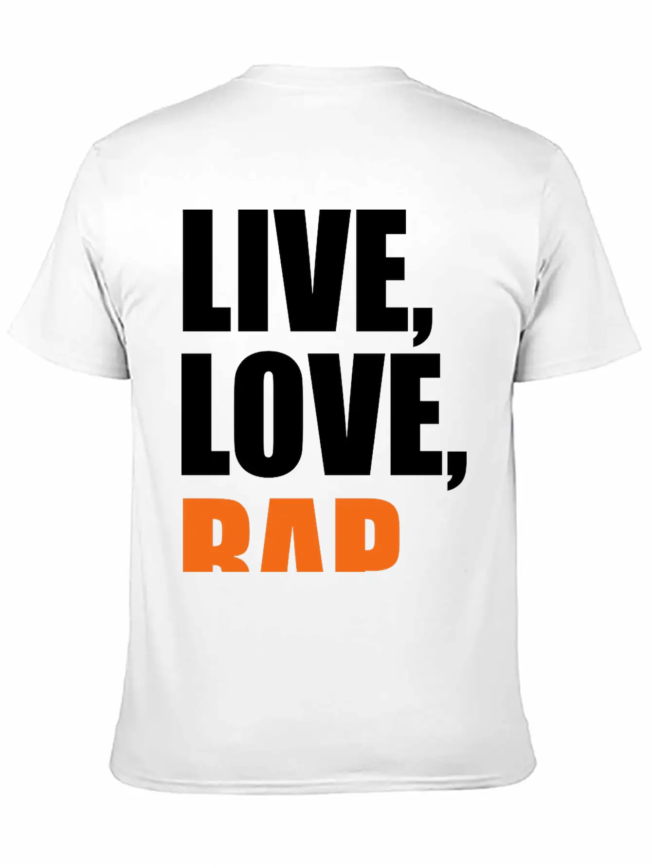 2541614 14562687 Rap Timeless Short Sleeve Tee – Comfy And Minimalist Design