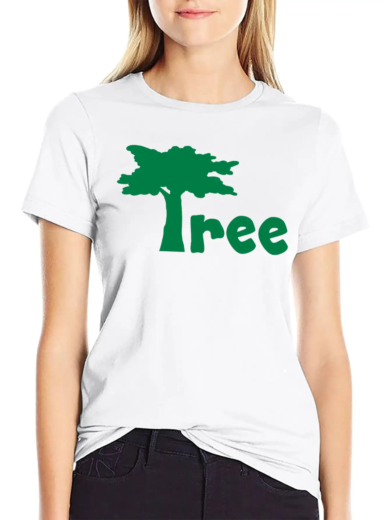 2541614 15142461 Tree Breathable Soft Cotton T-Shirt – Timeless Casual Look