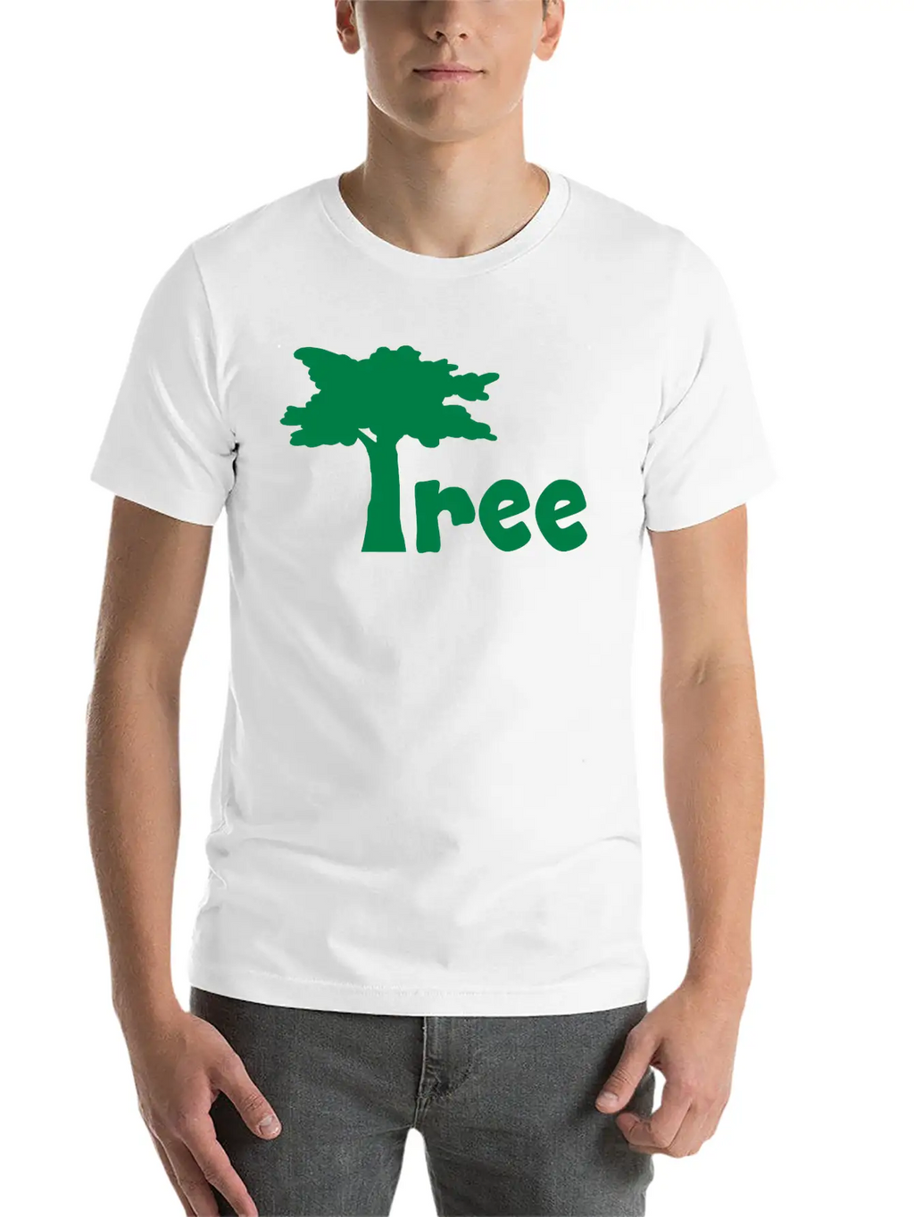 2541614 15142461 Tree Breathable Soft Cotton T-Shirt – Timeless Casual Look