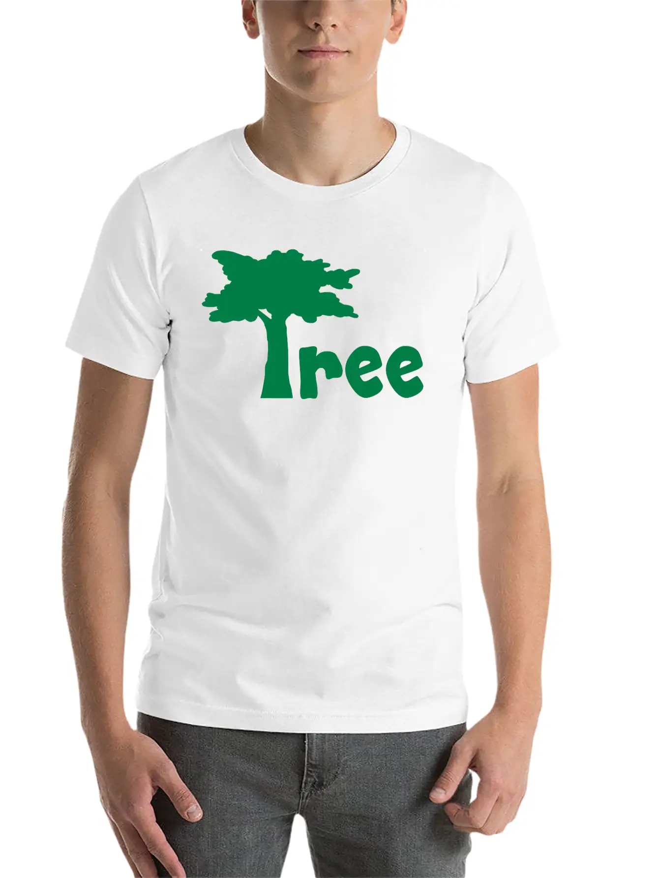 2541614 15142461 Tree Breathable Soft Cotton T-Shirt – Timeless Casual Look