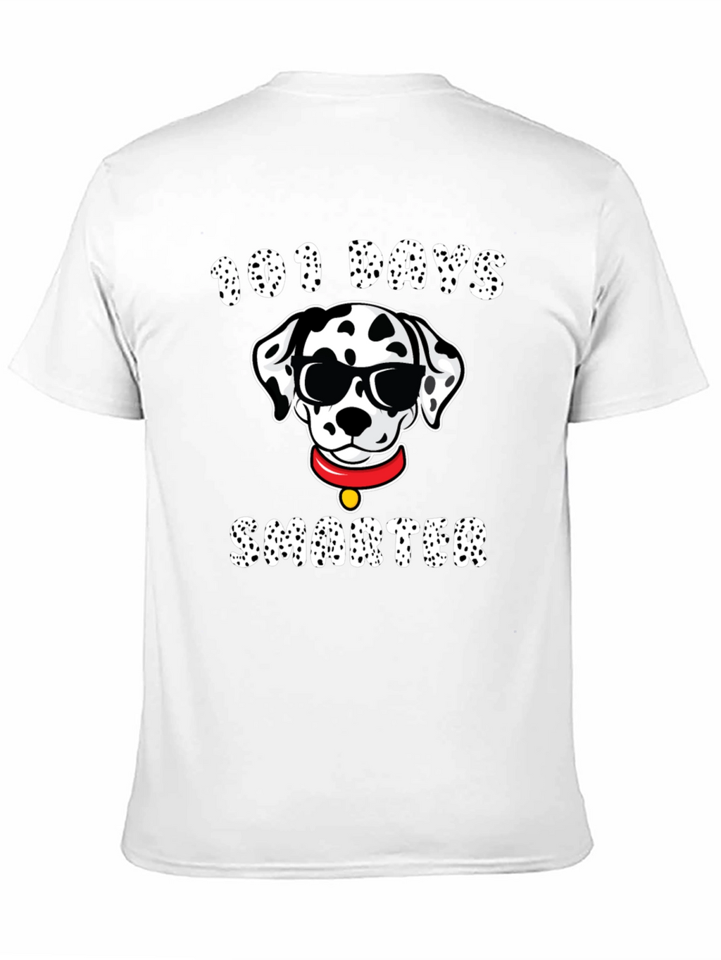 101 Days Smarter Dalmatian T-Shirt