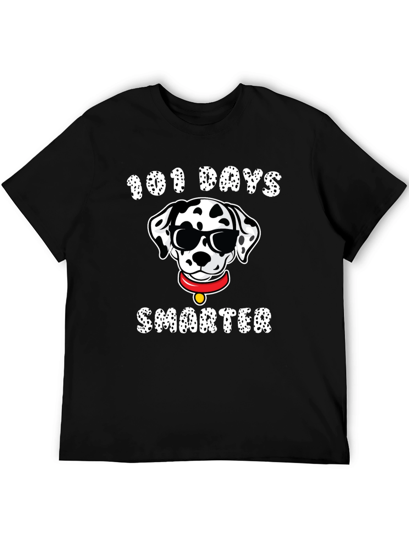 101 Days Smarter Dalmatian T-Shirt