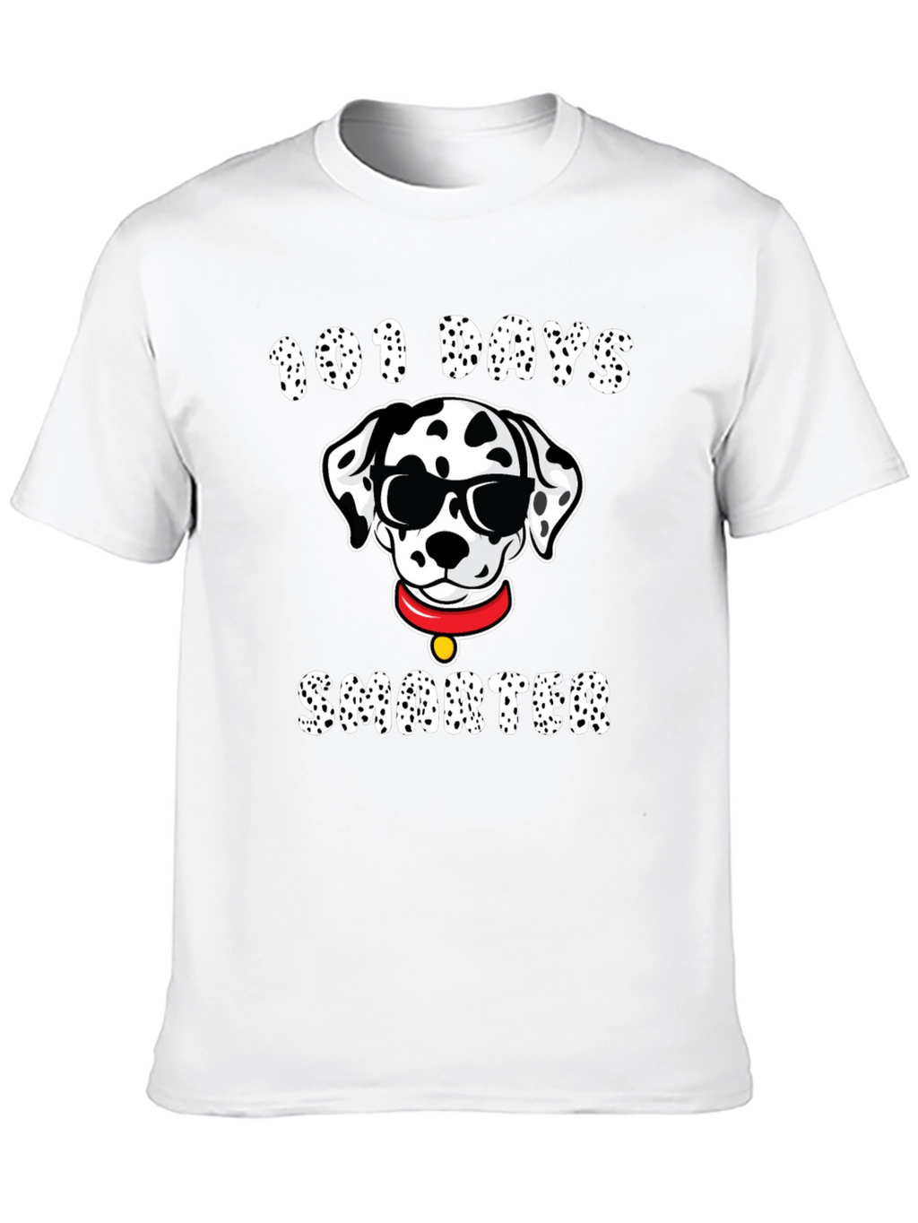 101 Days Smarter Dalmatian T-Shirt