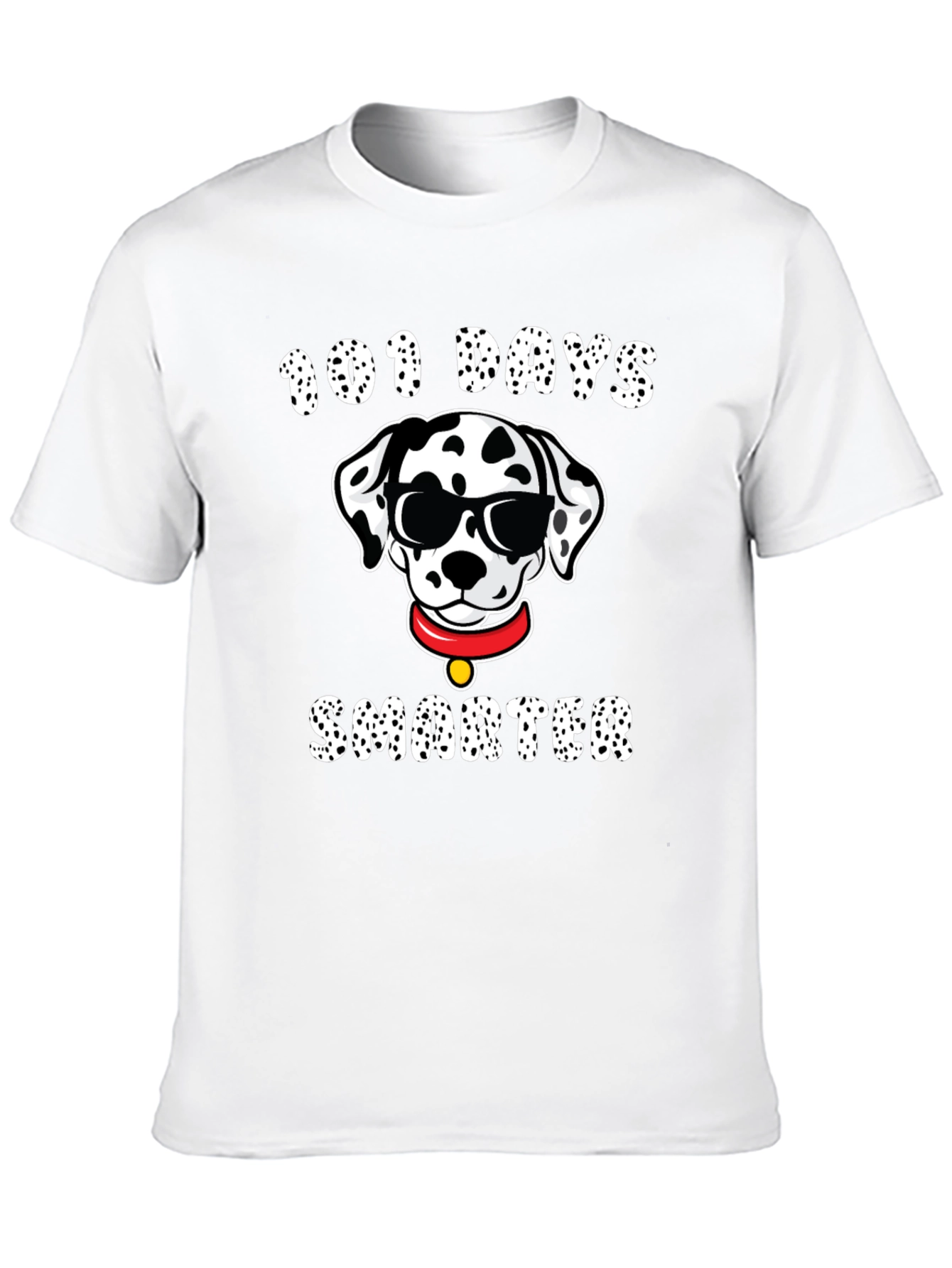 101 Days Smarter Dalmatian T-Shirt