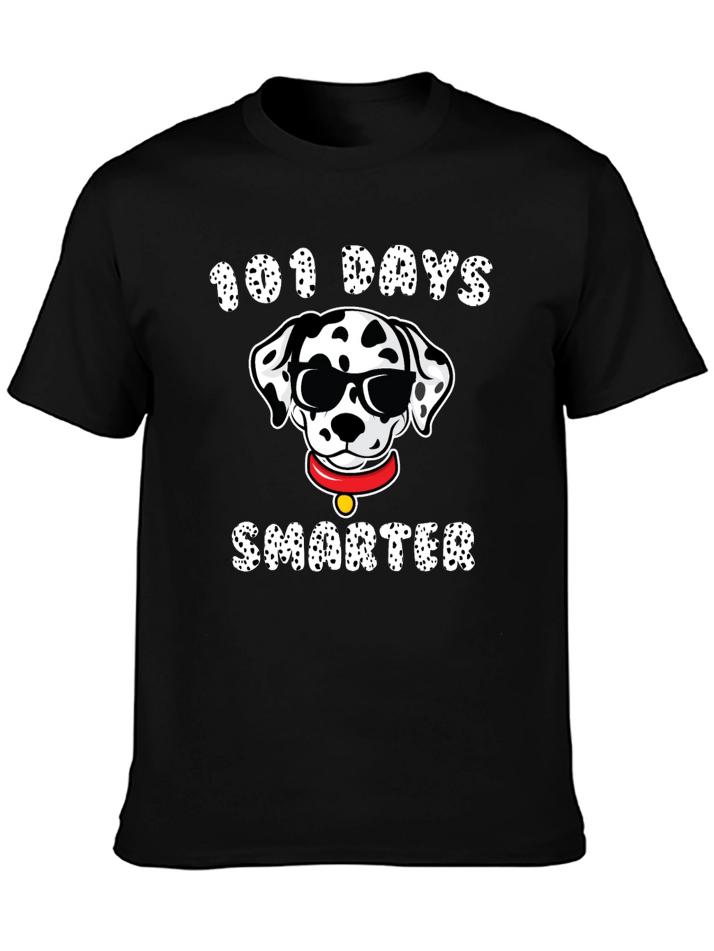 101 Days Smarter Dalmatian T-Shirt
