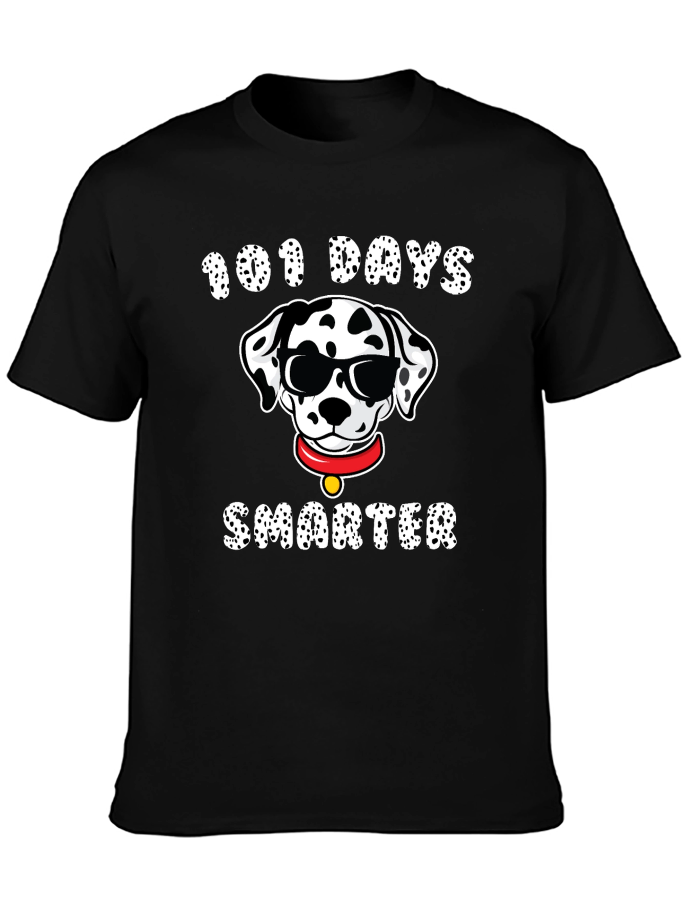 101 Days Smarter Dalmatian T-Shirt