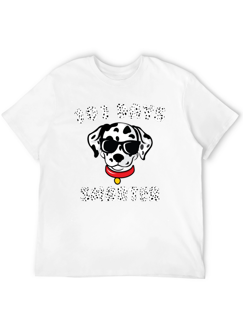 101 Days Smarter Dalmatian T-Shirt
