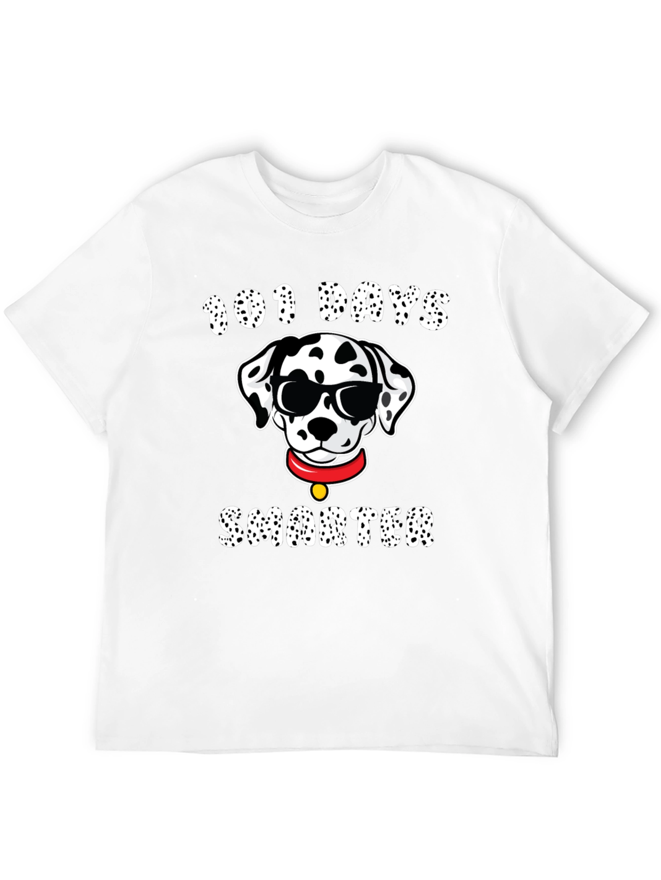 101 Days Smarter Dalmatian T-Shirt