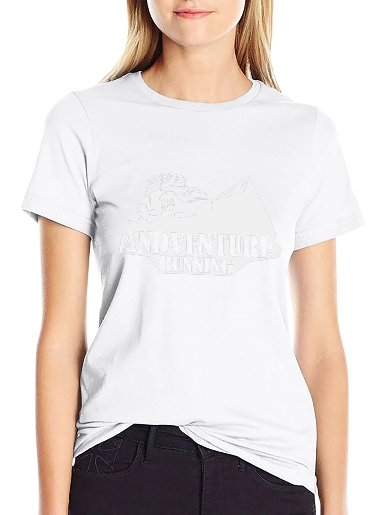 Adventure Running Black T-Shirt