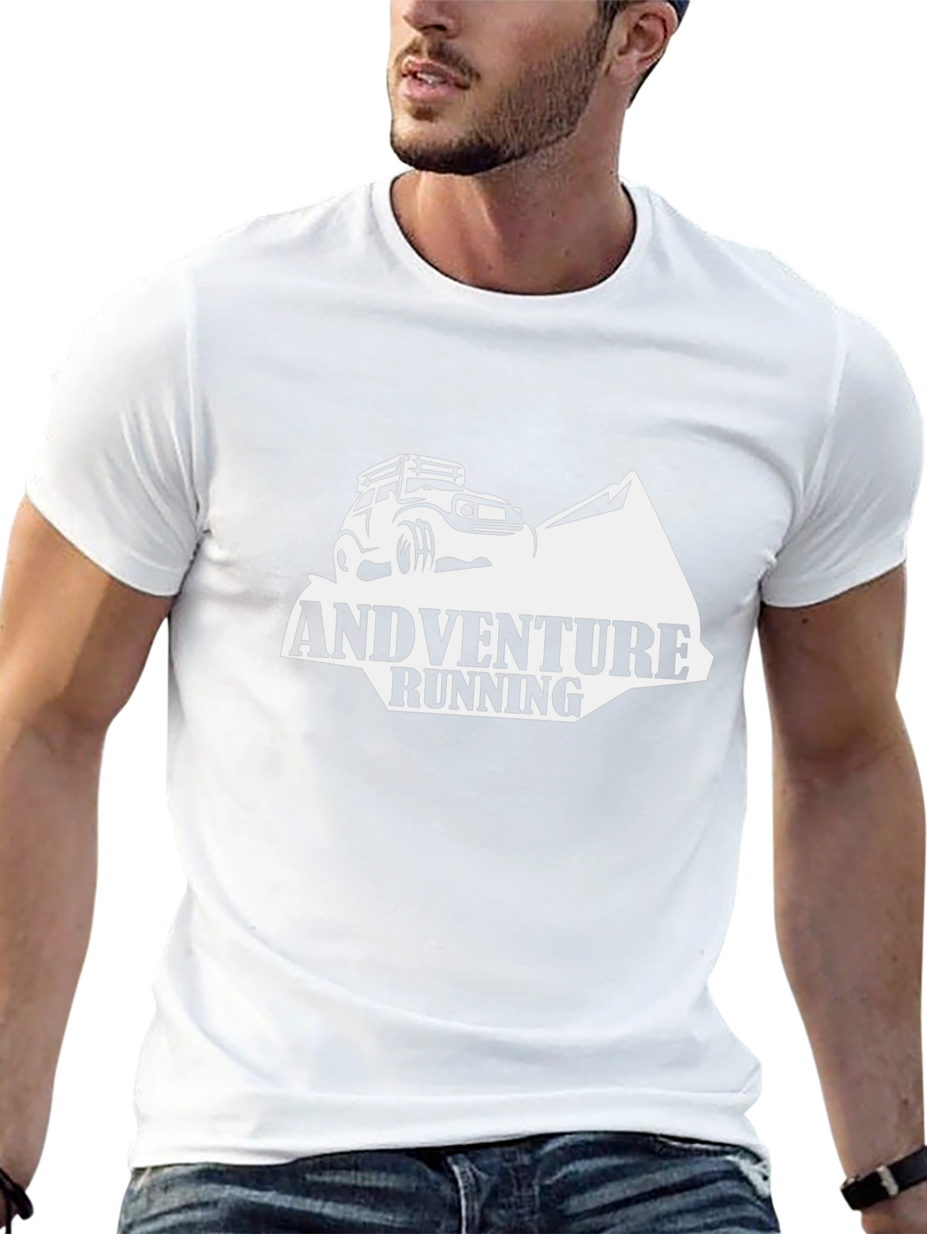 Adventure Running Black T-Shirt