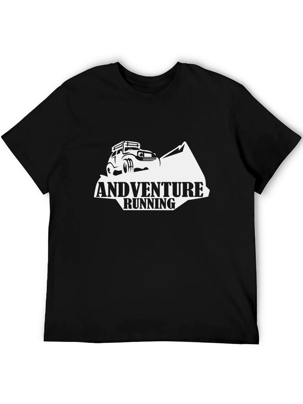 Adventure Running Black T-Shirt