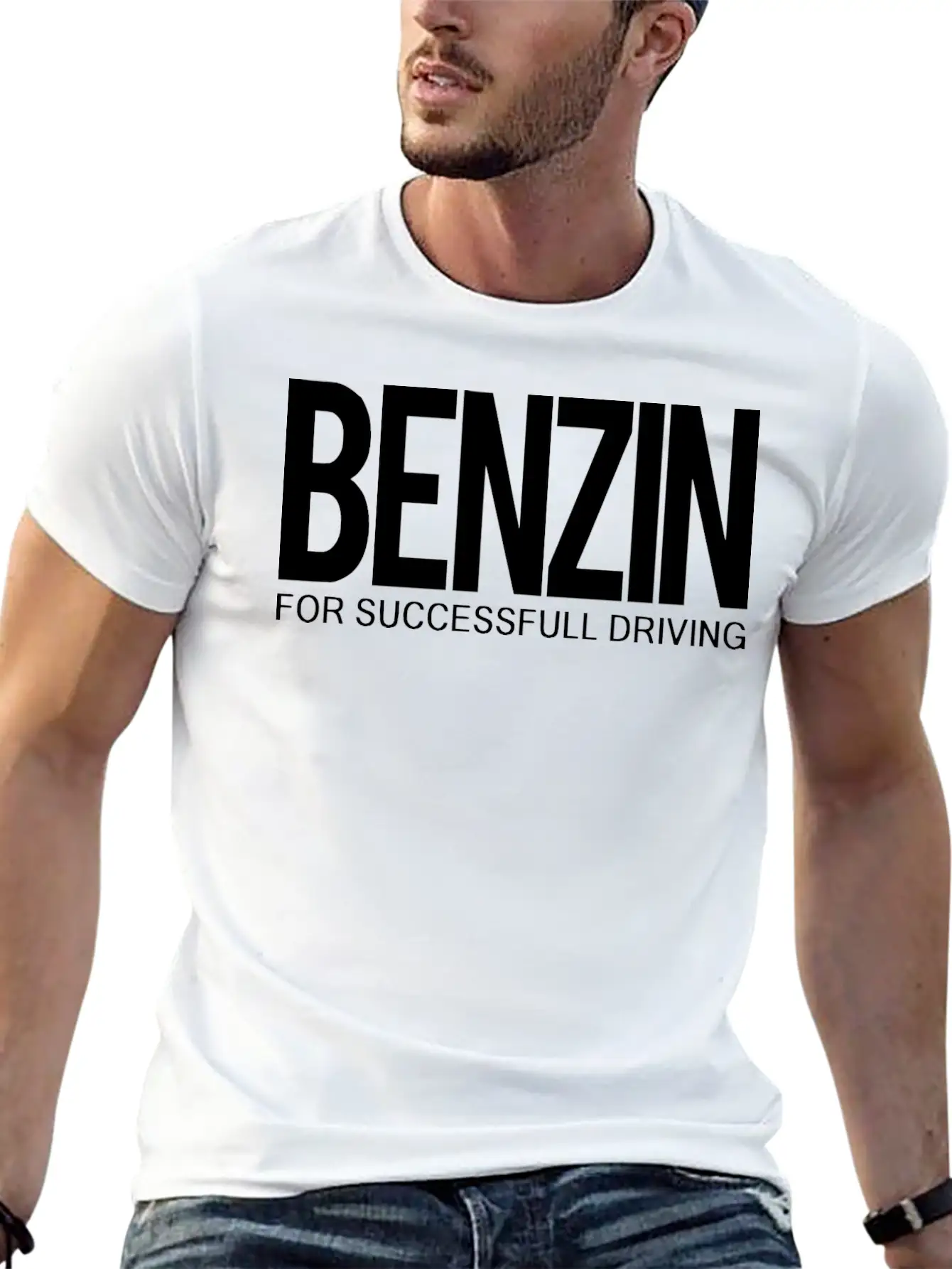 2reborn BENZIN For Successfull Driving Car Driving Timeless Short Sleeve Tee – Comfy And Minimalist Design